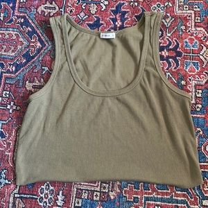 Cropped tank